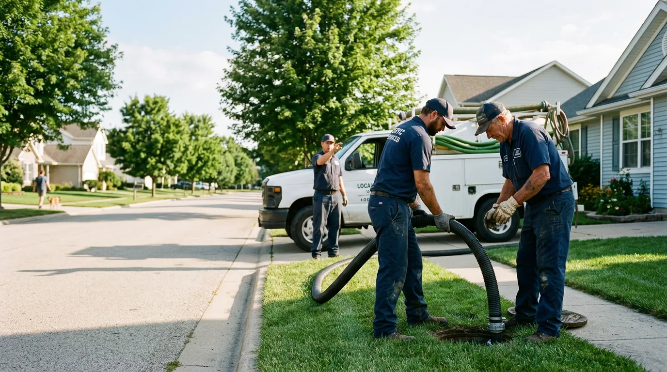 Emergency Septic Service in Shamrock, TX